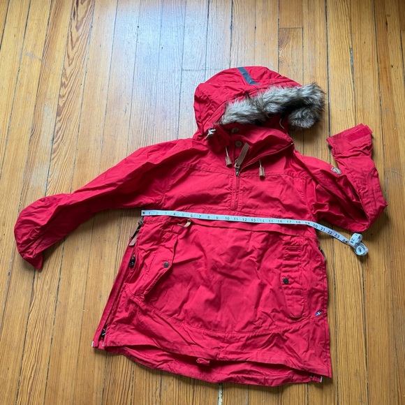 Red Fjällräven anorak parka - Picture 9 of 10